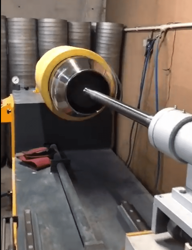 Otomatik Silindirik Yüzeyler için Mob Polisaj Makinesi